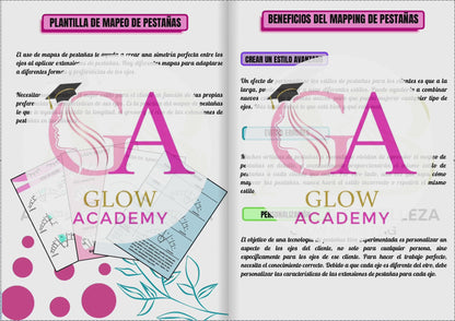 Guía Master Extensión de Pestañas+7 Bonos lash de Regalo+Certificado.